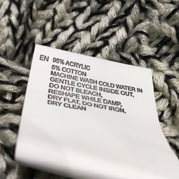 Alya Tan & Black Tweed Lace Up Back Sweater - Picture 4 of 4